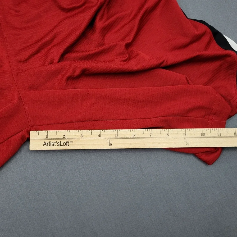Nike Mens Basketball Shorts Red Black White Athletic Gym Training Large - Picture 5 of 10